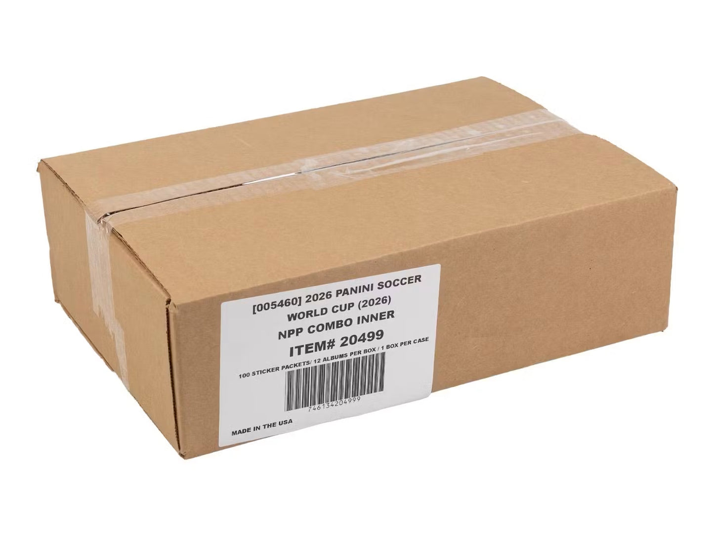 2026 Panini FIFA World Cup Soccer Sticker Combo Box - US Version