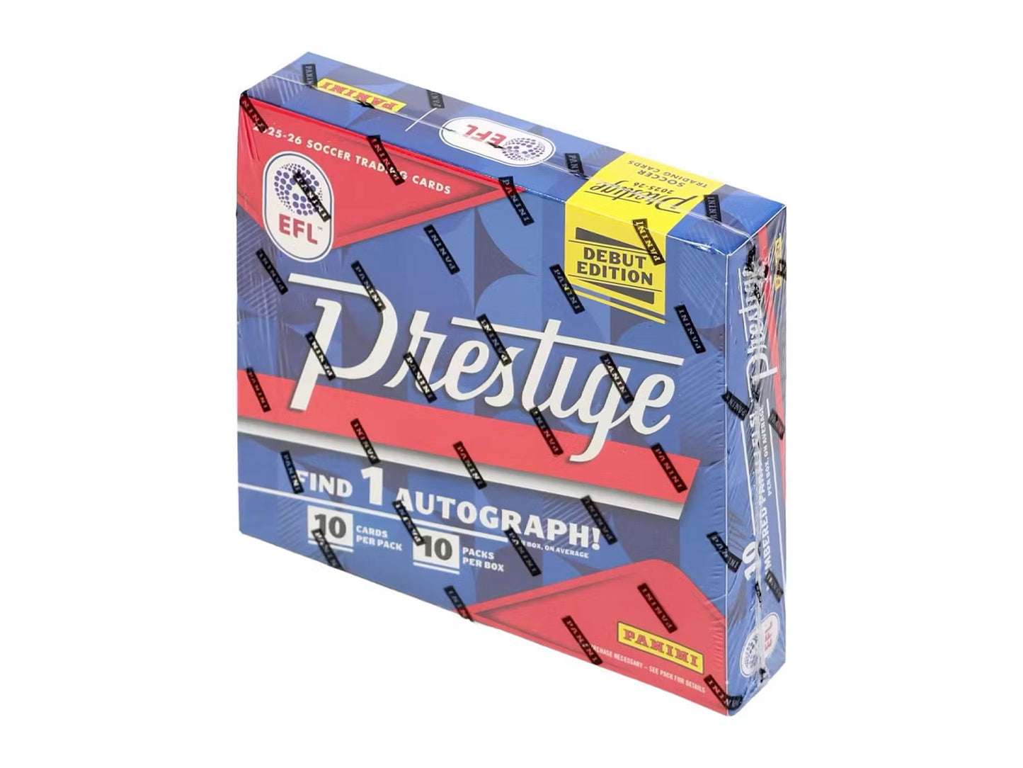 2025/26 Panini Prestige EFL Soccer Hobby Preferred Box