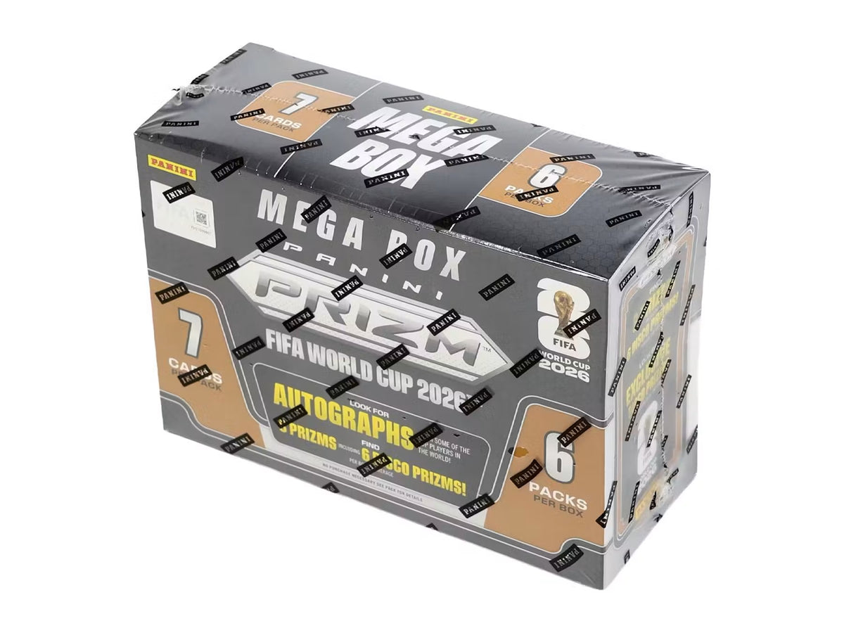2026 Panini Prizm FIFA World Cup Soccer Mega Hobby Box