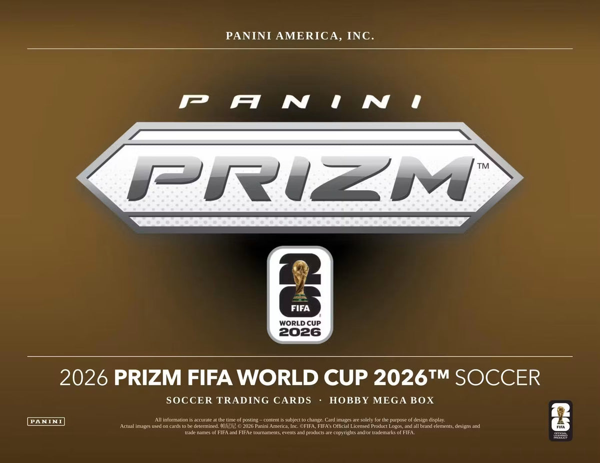 2026 Panini Prizm FIFA World Cup Soccer Mega Hobby Box