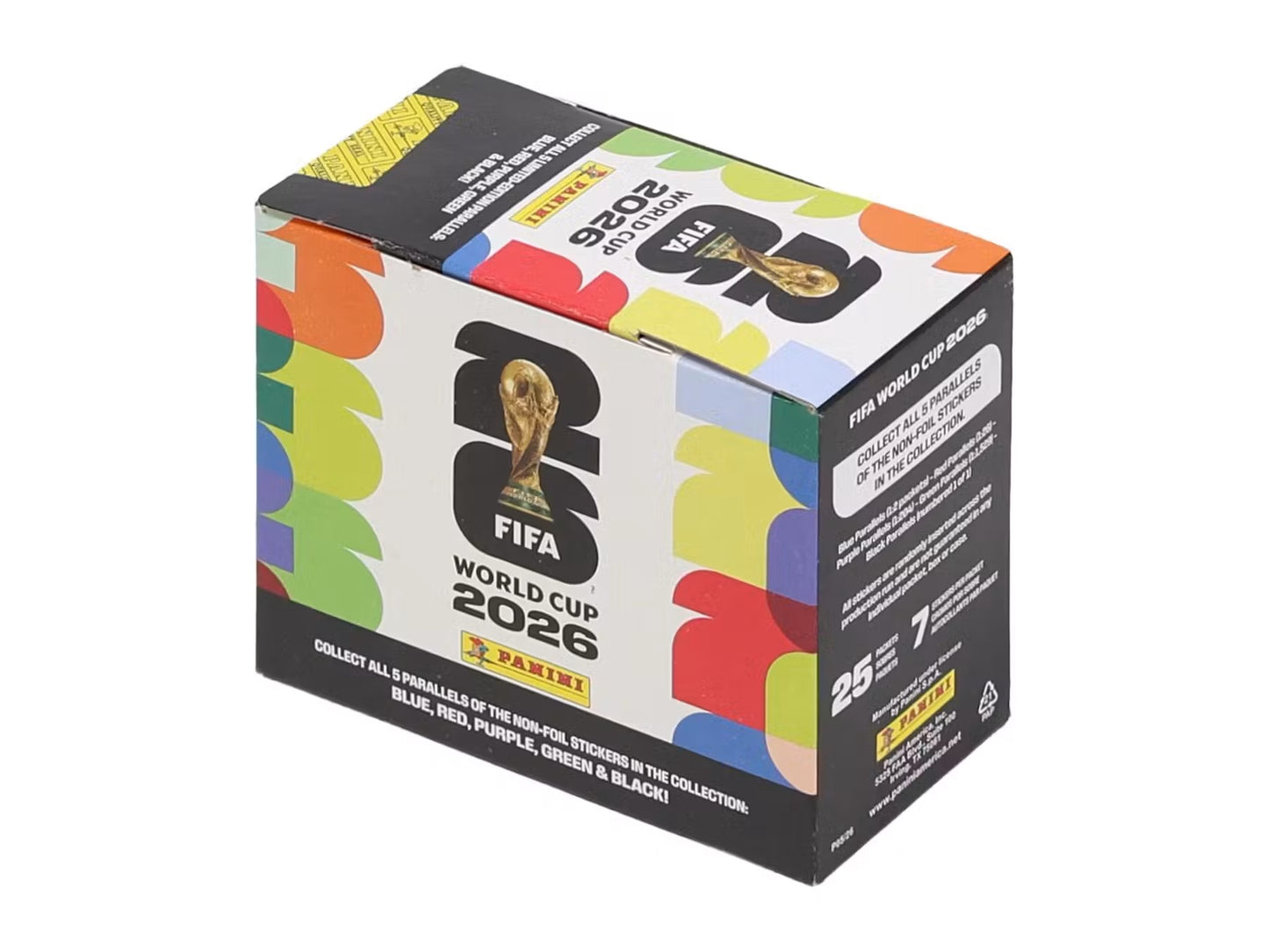 2026 Panini Fifa World Cup Sticker Box (25-Count)