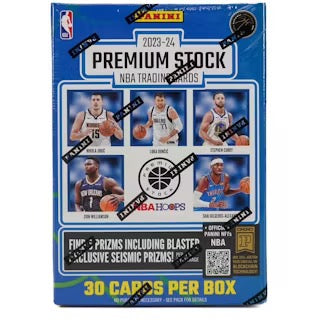 2023-24 NBA Hoops Premium Stock Blaster Box