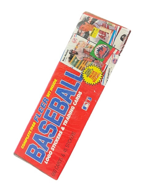 1988 Fleer Baseball Complete Set 660 Cards and 45 Logo Stickers Factory Sealed
