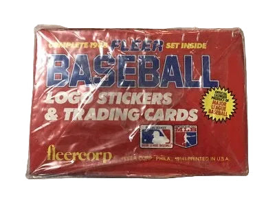 1988 Fleer Baseball Complete Set 660 Cards and 45 Logo Stickers Factory Sealed