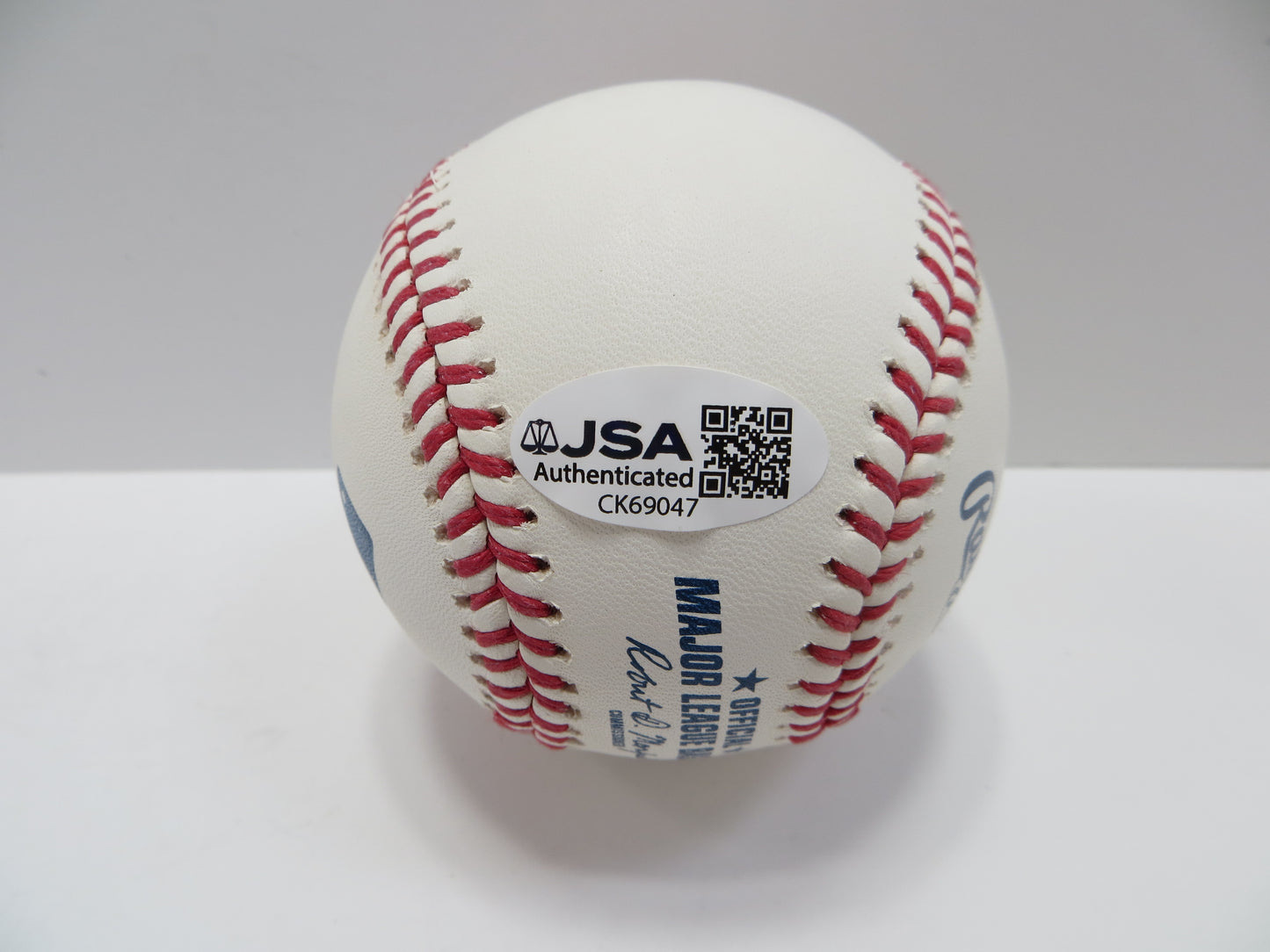 JACE JUNG SIGNED OML BASEBALL JSA2