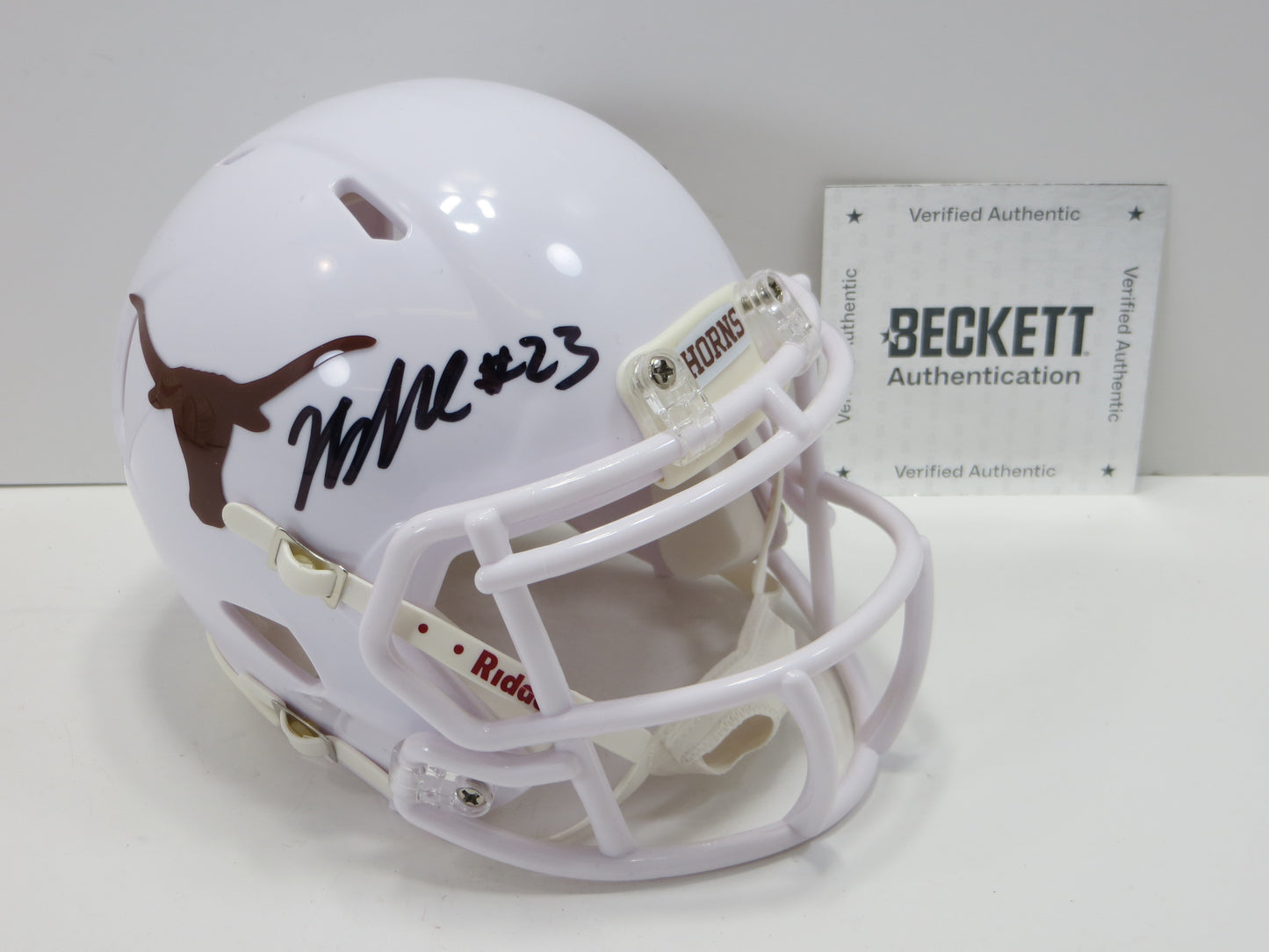 JAYDON BLUE SIGNED UT MINI BAS