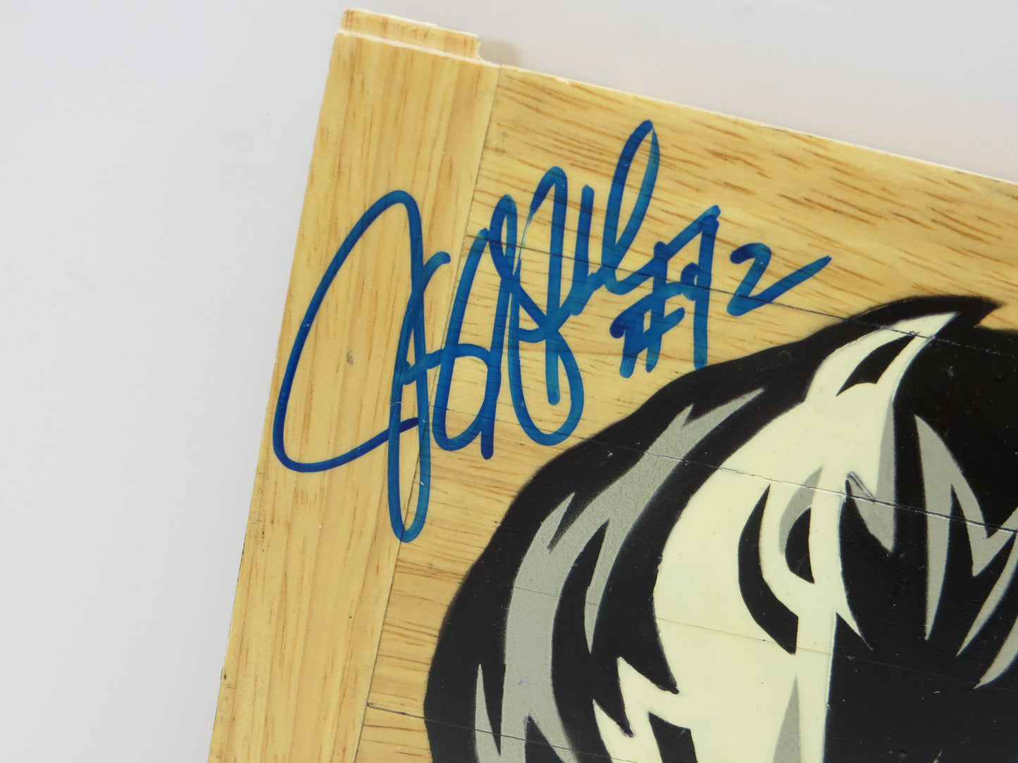 JERRY STACKHOUSE SIGNED FLOORBOARD JSA