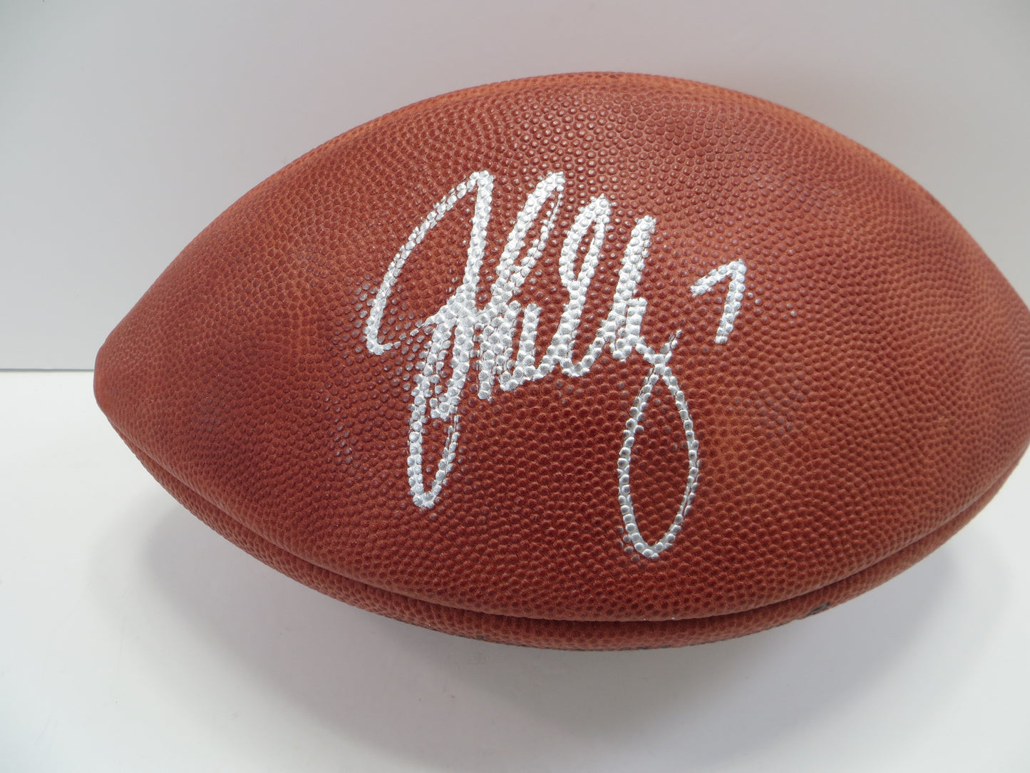 JOHN ELWAY DENVER BRONCOS SIGNED WILSON OFFICIAL NFL FOOTBALL JSA COA