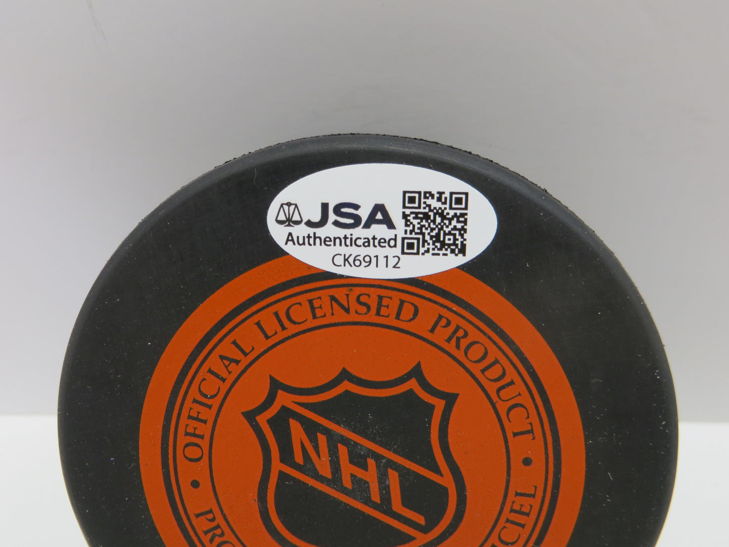 KEVIN DERIAN HATCHER SIGNED DALLAS STARS PUCK JSA