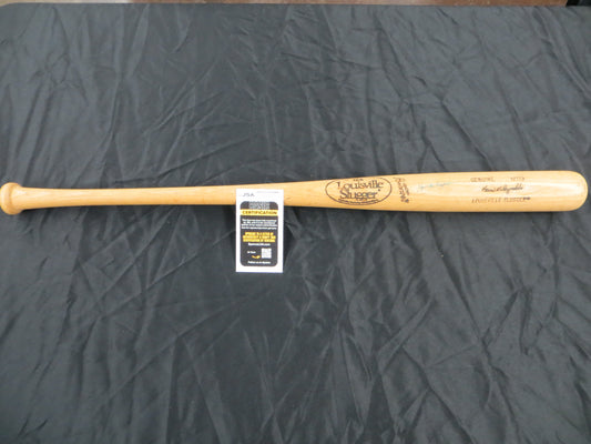 KEVIN McREYNOLDS SIGNED GAME USED LOUISVILLE SLUGGER BAT NY METS JSA