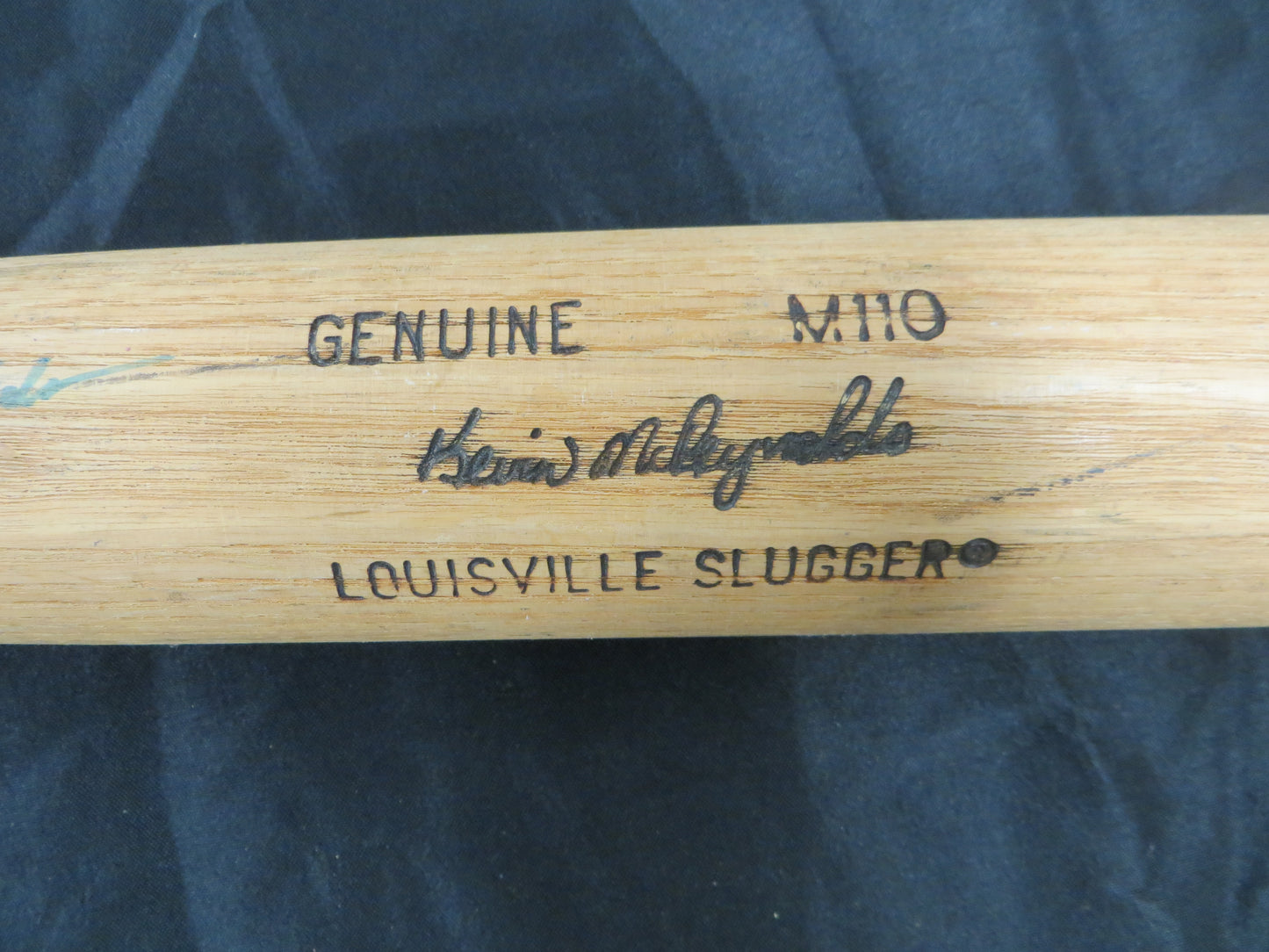 KEVIN McREYNOLDS SIGNED GAME USED LOUISVILLE SLUGGER BAT NY METS JSA
