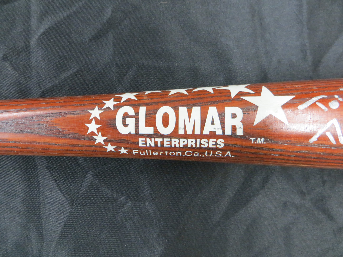 LUIS ALICEA ANAHEIM ANGELS SIGNED GAME USED GLOMAR BASEBALL BAT JSA COA