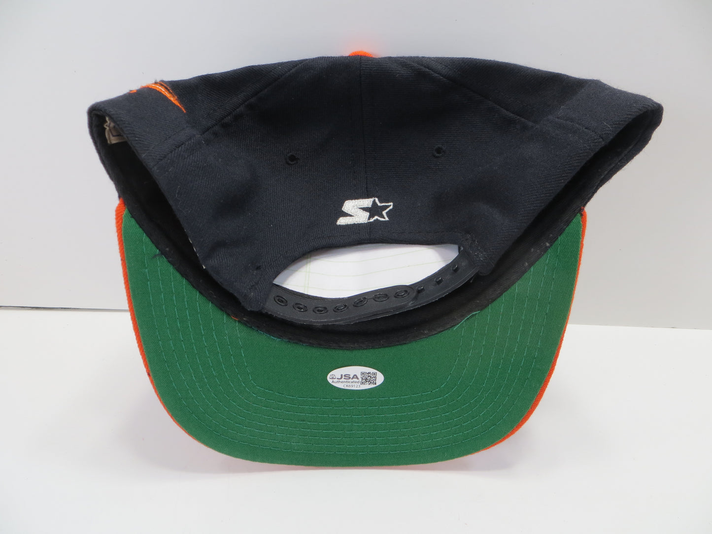 MIKE BORDICK JOE OSULEK SIGNED ORIOLES HAT JSA