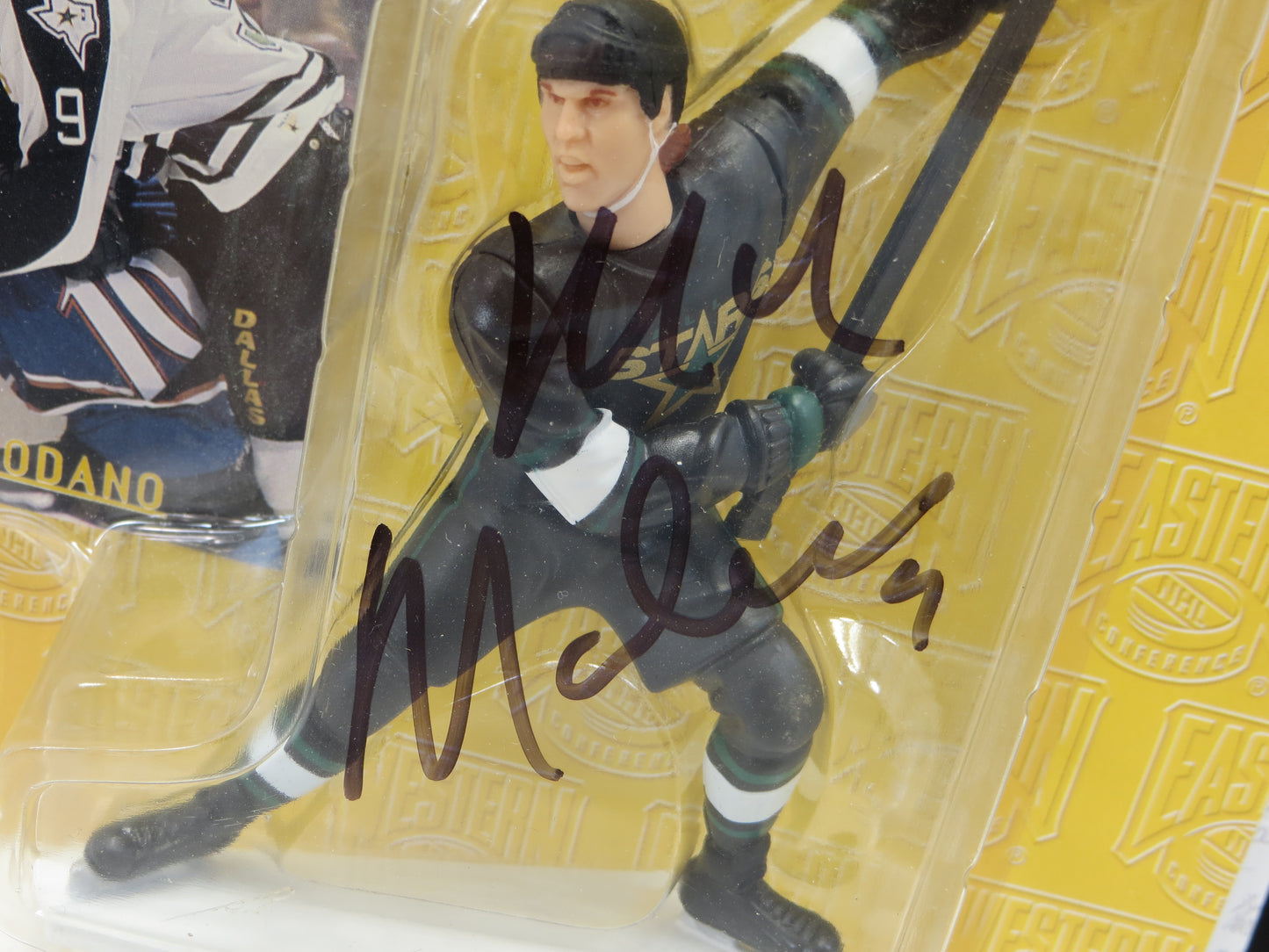 MIKE MODANO SIGNED STARTING LINEUP JSA
