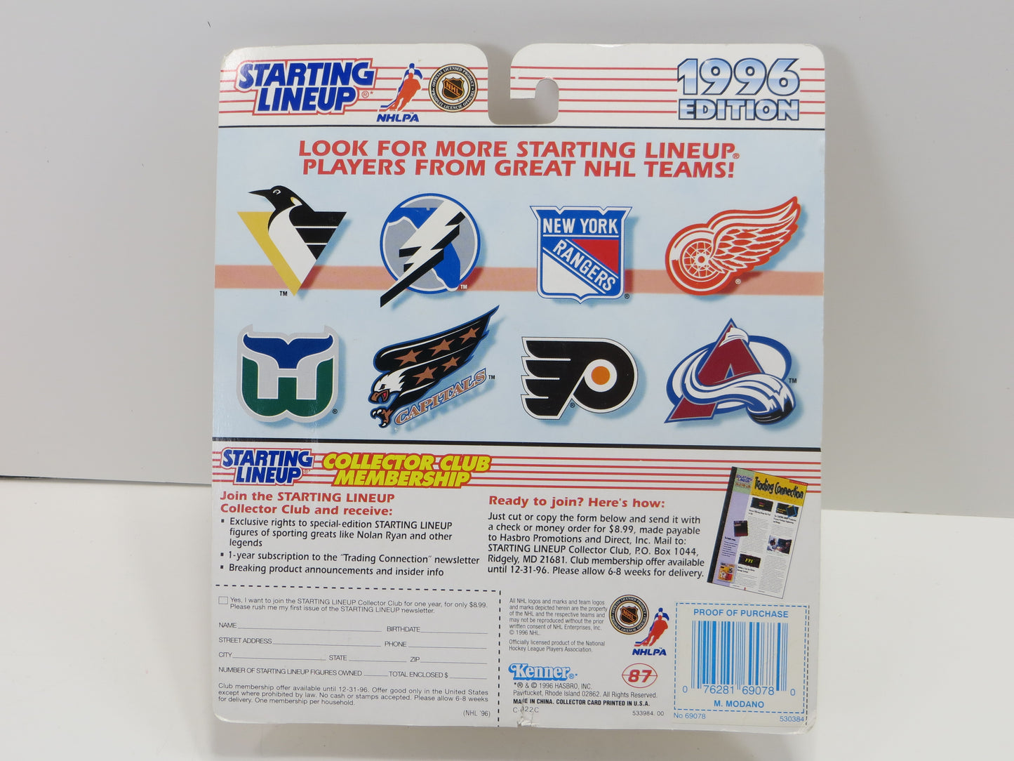 MIKE MODANO SIGNED STARTING LINEUP JSA