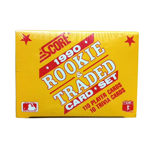 1990 Score Rookie & Traded Cart Set Box Baseball