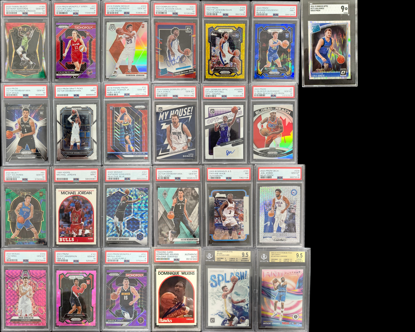 Big Daddy Bring-Backs $50 Basketball Slab Series 1