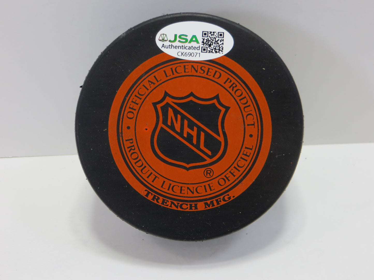 PAT VERBEEK SIGNED DALLAS STARS PUCK JSA