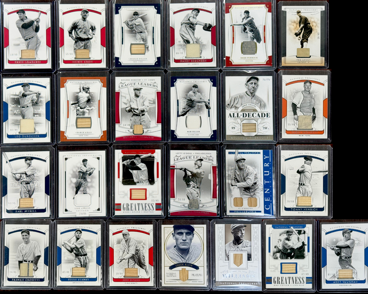 Big Daddy Bring-Backs $15 Baseball National Treasures Series 1