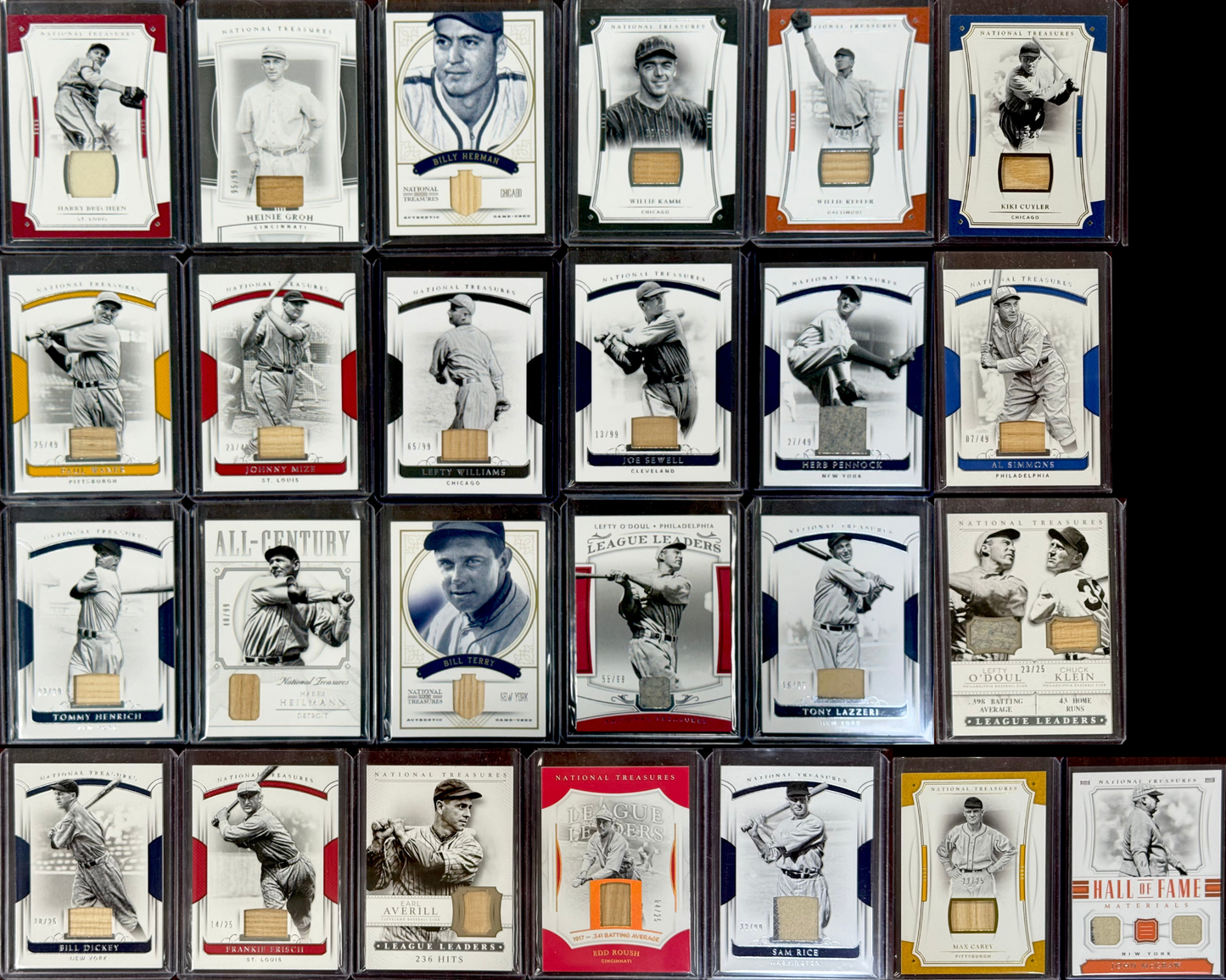 Big Daddy Bring-Backs $15 Baseball National Treasures Series 2