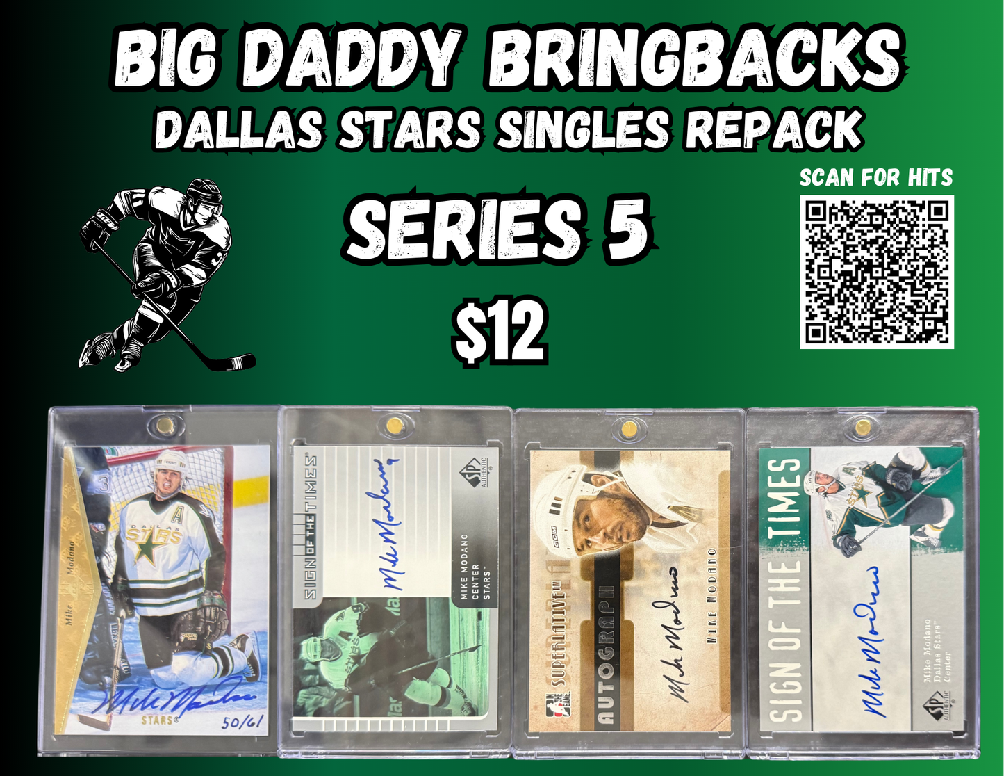 Big Daddy Bring-Backs $12 Hockey Singles Repack Series 5