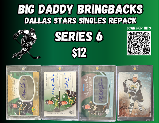 Big Daddy Bring-Backs $12 Hockey Singles Repack Series 6