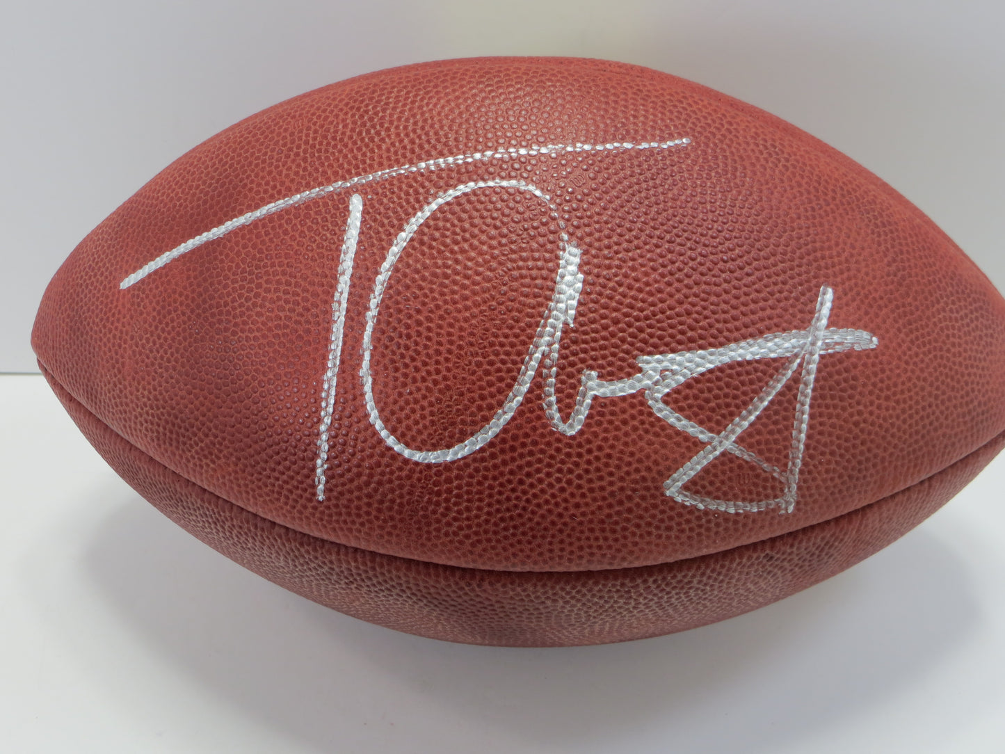 TERRELL OWENS SIGNED OFFICIAL WILSON NFL FOOTBALL Cowboys 49ers JSA COA