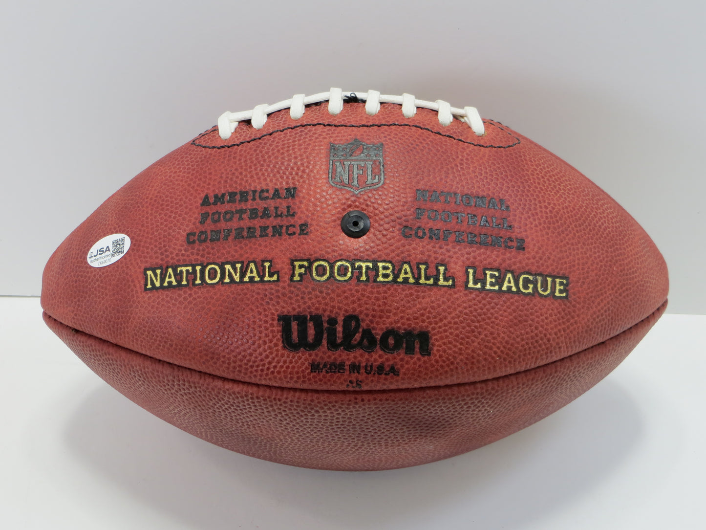 TERRELL OWENS SIGNED OFFICIAL WILSON NFL FOOTBALL Cowboys 49ers JSA COA