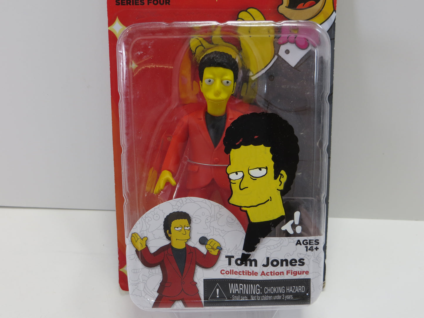 TONE RODRIGUEZ SIGNED SKETCHED Tom Jones SIMPSONS FIGURINE JSA COA