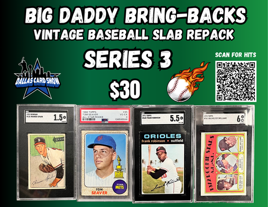 Big Daddy Bring-Backs $30 Vintage Slab Repack Series 3