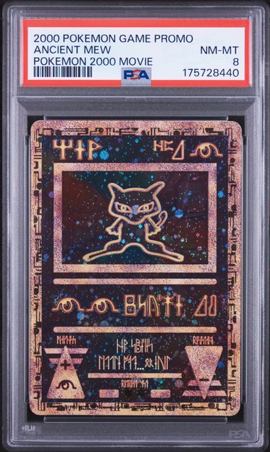 2000 Pokemon - Ancient Mew - Pokemon 2000 Promo PSA 8