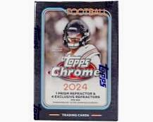 2024 Topps Chrome Football Blaster Box