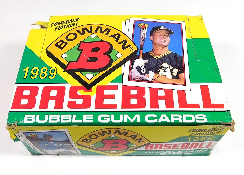 1989 Bowman Baseball Factory Sealed Box 36 Packs
