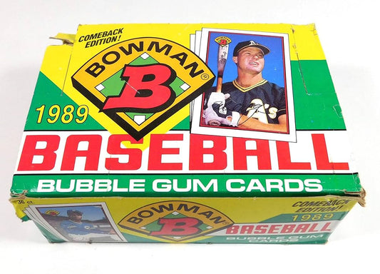 1989 Bowman Baseball Factory Sealed Box 36 Packs