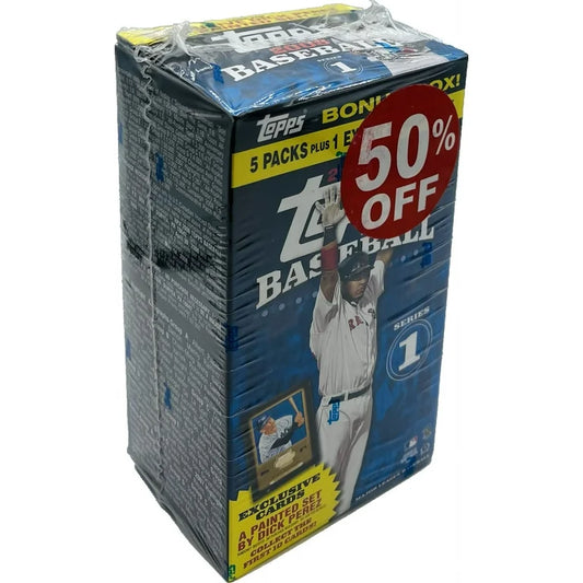 2008 TOPPS SERIES 1 MLB BASEBALL BLASTER BONUS BOX
