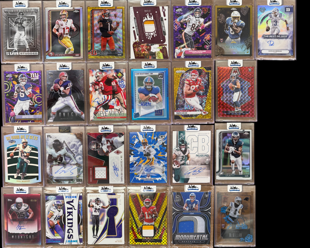 Big Daddy Bring-Backs $60 Football Singles Repack series 6