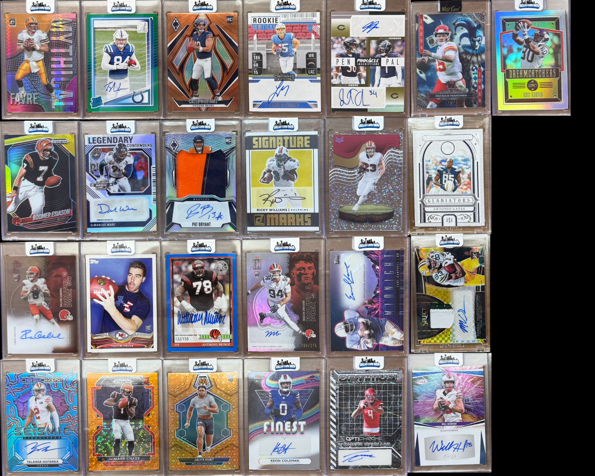 Big Daddy Bring-Backs $25 Football Singles Repack series 4