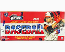 2025 Topps Heritage Baseball Hobby Box