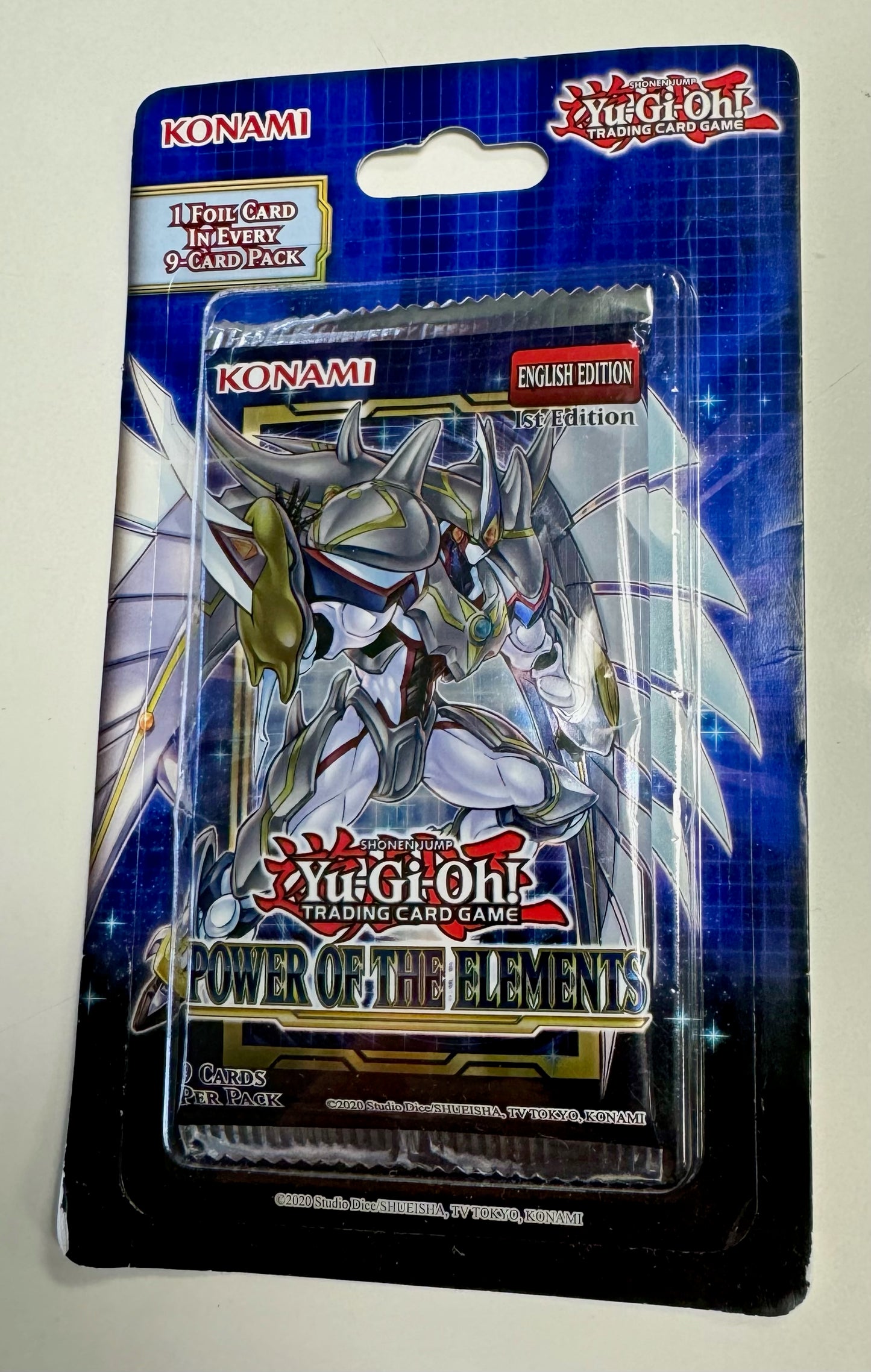 2020 Yu-GI-Ohi Power of The Elements Blister Pack