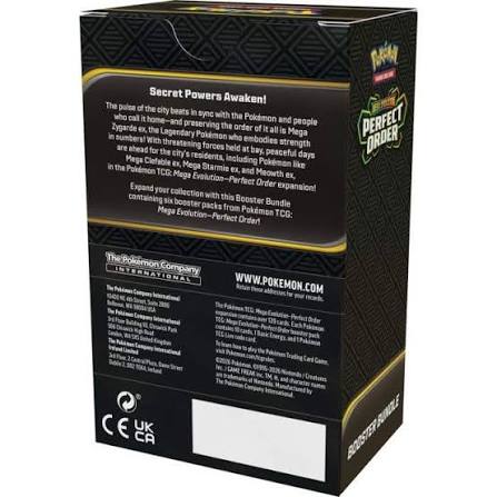 2026 Pokemon - Perfect Order Booster Bundle SEALED