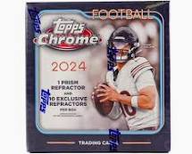 2024 Topps Chrome Football Mega Box