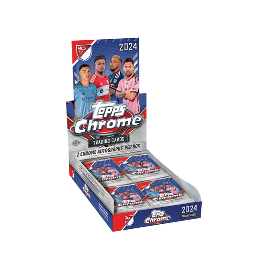 2024 Topps Chrome MLS Major League Soccer Hobby Box