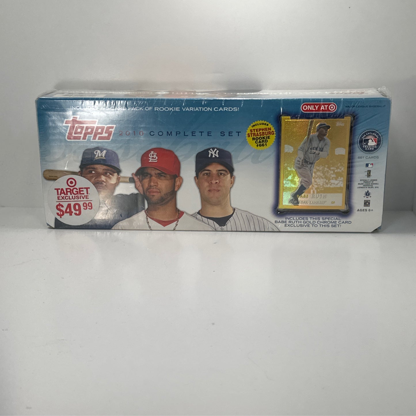 2010 Topps Target Baseball Complete Set 661 Cards Babe Ruth