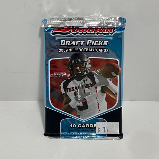 2009 Bowman Draft Picks Football Pack