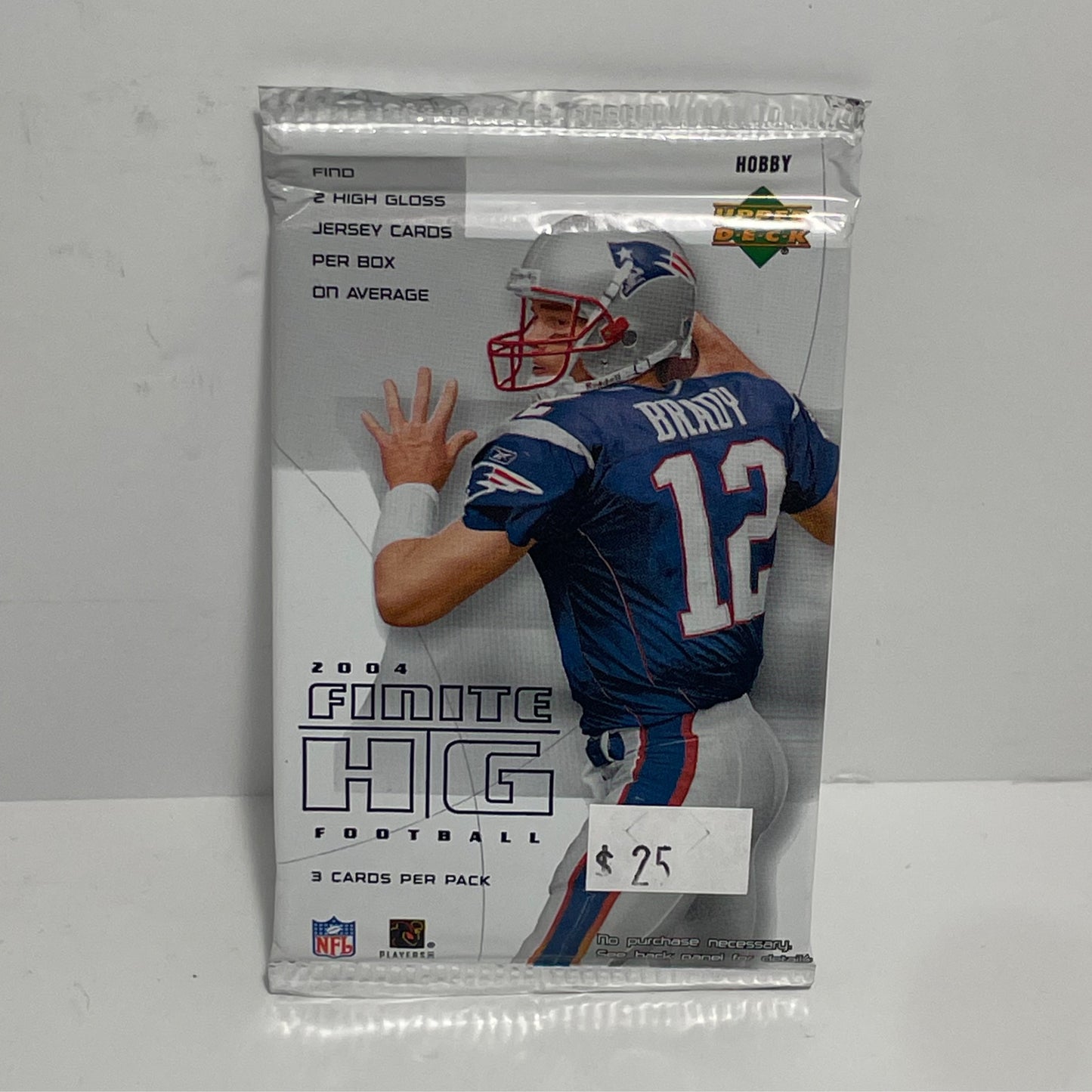 2004 Upper Deck Finite HG Football Pack