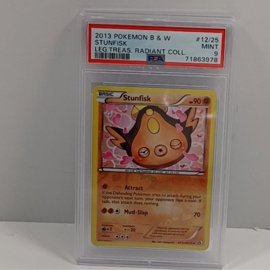 2013 Pokemon - Stunfisk - RC12/RC25 PSA 9 POP 30