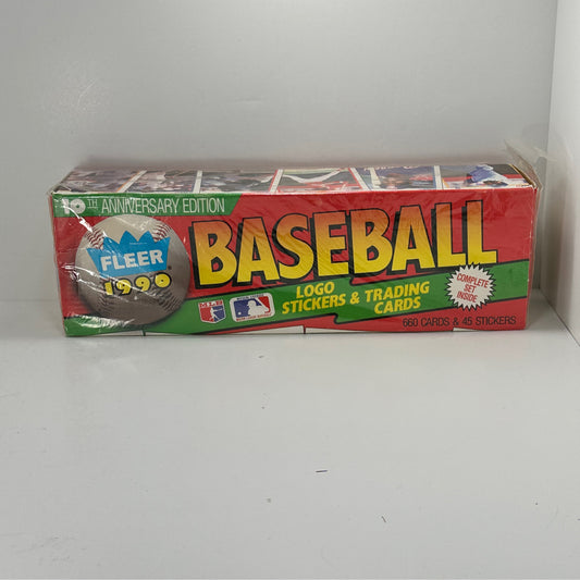 1990 Fleer Baseball Complete Set New Factory Sealed Mint 660 Cards + 45 Stickers