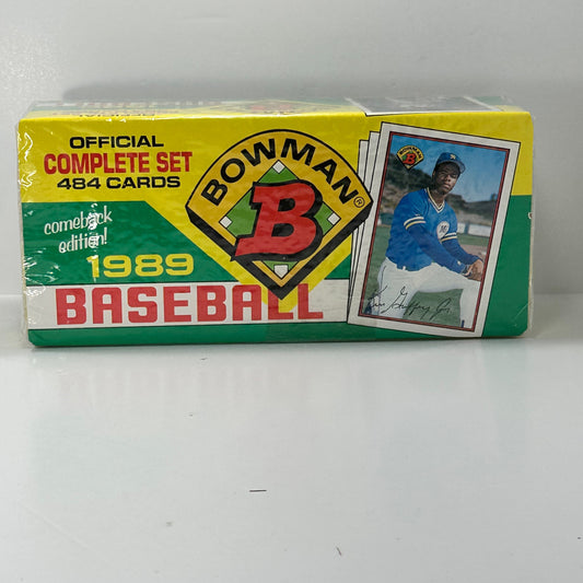 1989 BOWMAN BASEBALL COMPLETE FACTORY SEAELD SET 1-484 KEN GRIFFEY JR RC