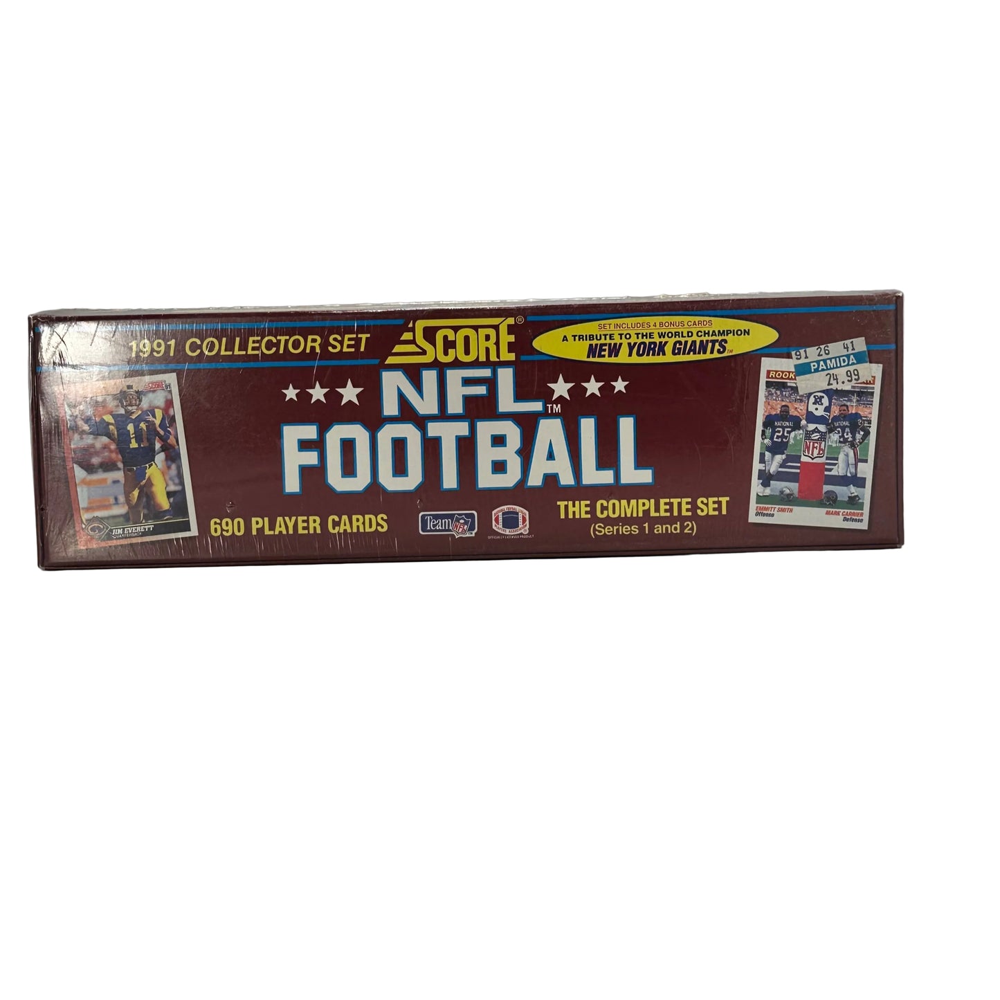 1991 Score Football Complete Factory Set NFL Series 1 and 2 Sealed Favre RC