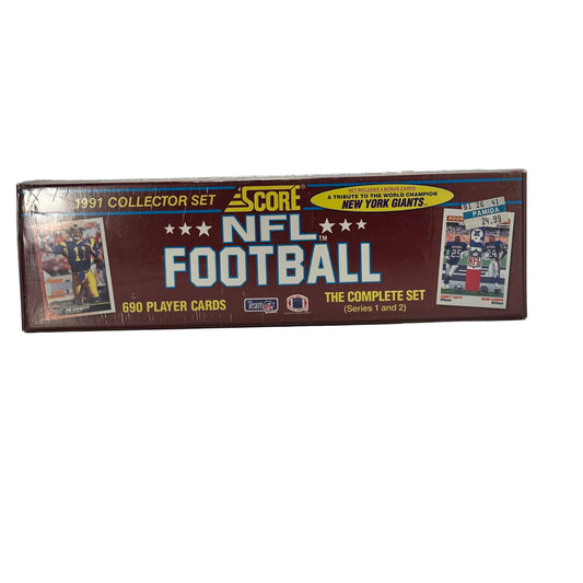 1991 Score Football Complete Factory Set NFL Series 1 and 2 Sealed Favre RC